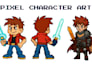 pixel game art pixel character sprite sheet pixel background isometric pixel art